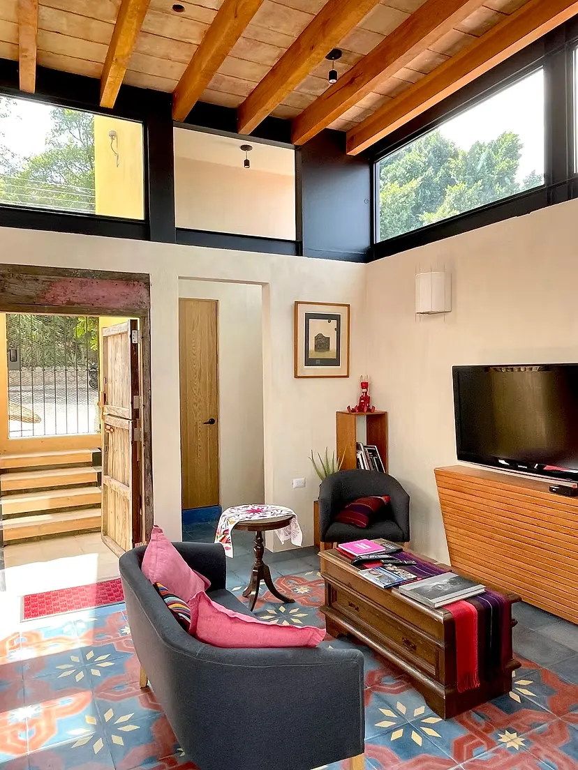 La sala de la casa