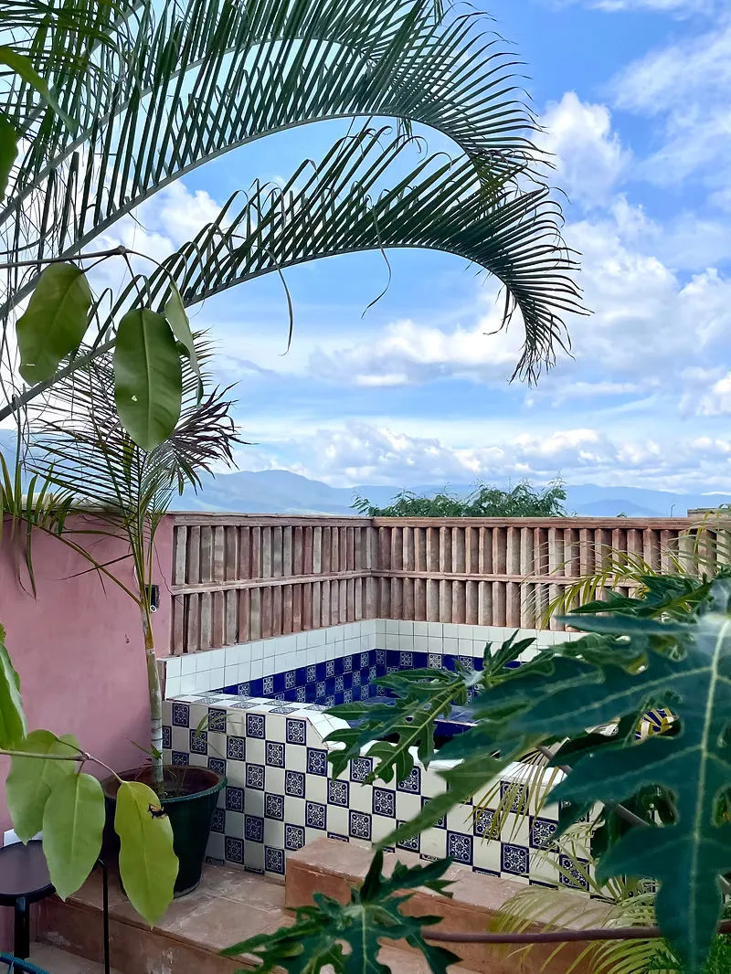 Alberca de la terraza